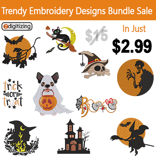 Trendy Embroidery Design Bundle 20