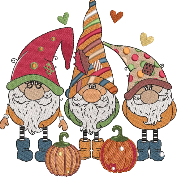 Beautiful Cartoons Embroidery Design