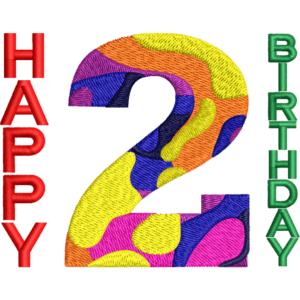 2nd Birthday Design