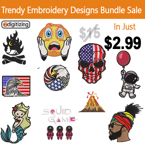 fresh bundle embroidery design