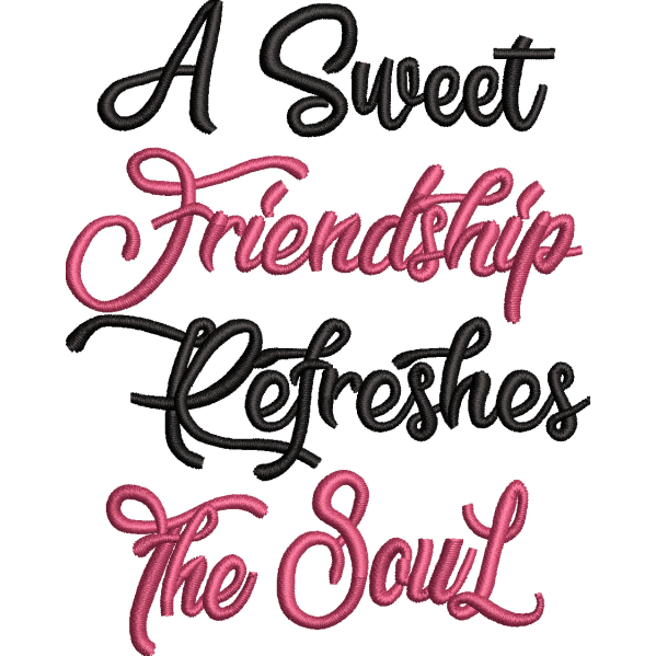 A Sweet Friend Refresh Soul Design