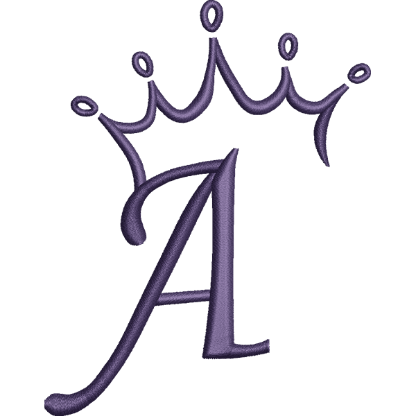Crown Letter A Design