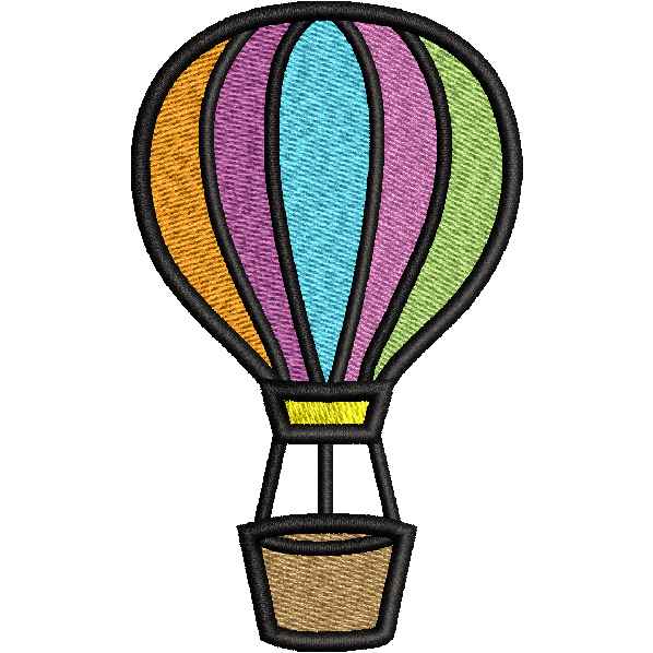 Colorful Air Balloon Design