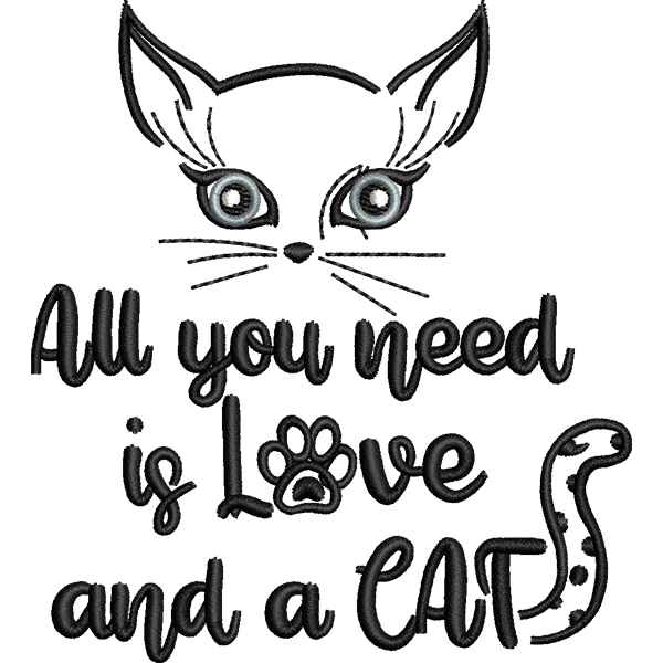 All You Need Cat Design