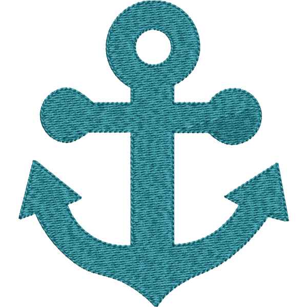 Anchor Embroidery Design
