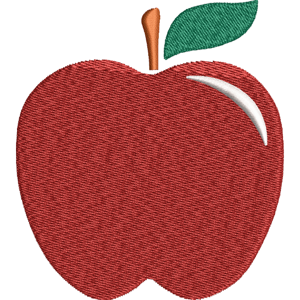 Fresh Red Apple Design
