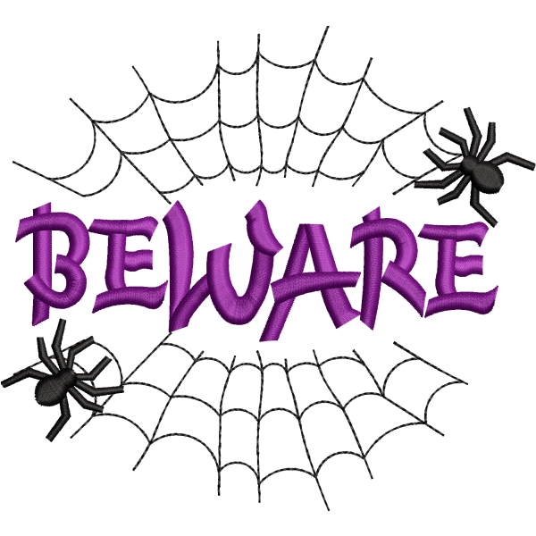 Beware Halloween Design