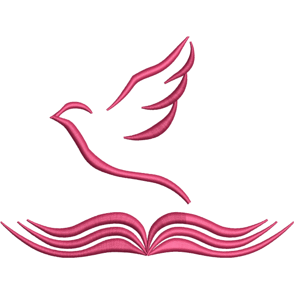 Flying Bird Outline Design