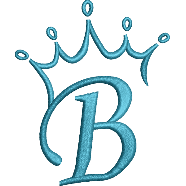Crown Letter B Design