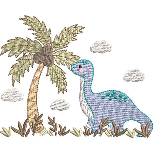 Dinosaur Eating Design