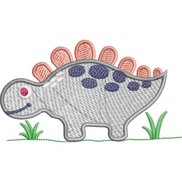 Smiling Baby Dinosaur Design