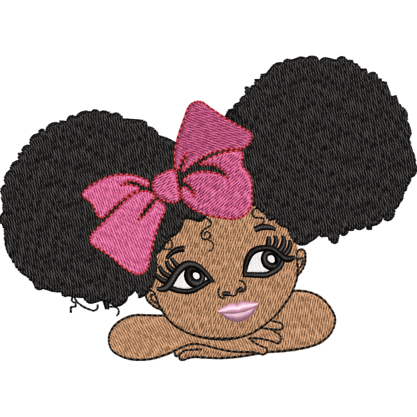 Curly Hair Girl