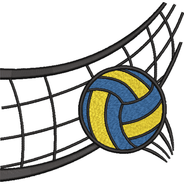 Ball Net Embroidery Design