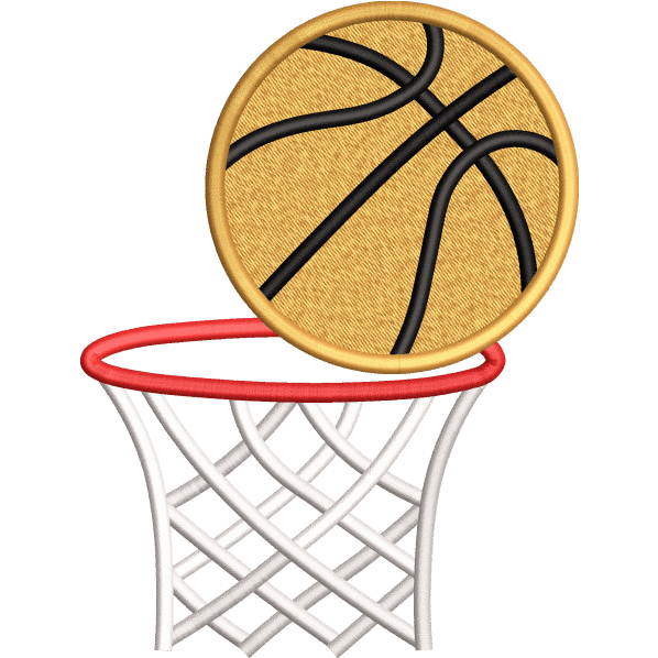 ballbasket embroidery design