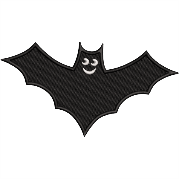 Bat Embroidery Design