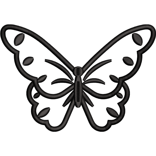 Black and White Butterfly