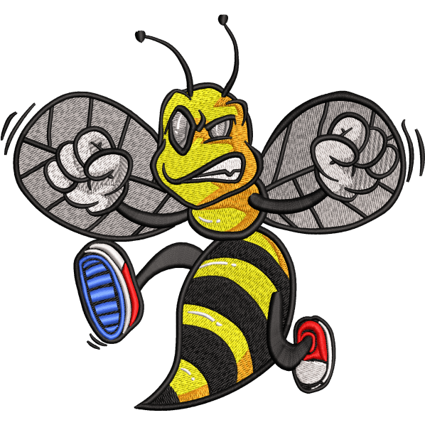 killerbee embroidery design