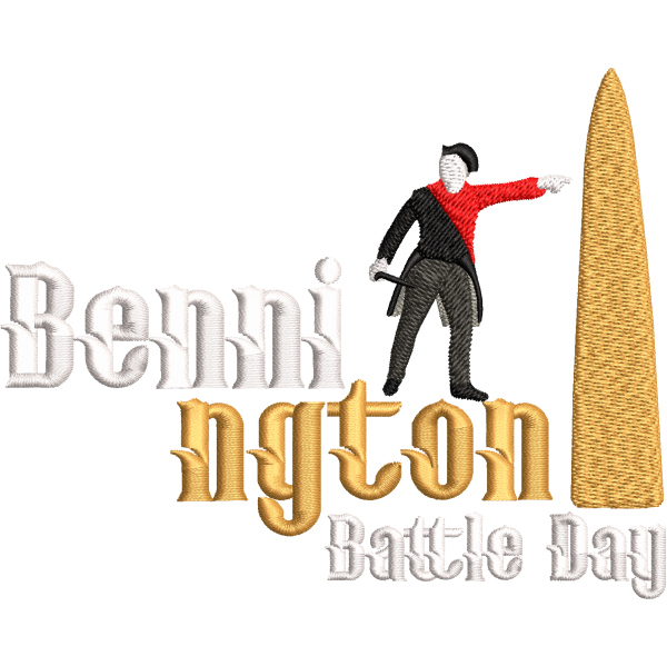 Bennington Battle Embroidery Design