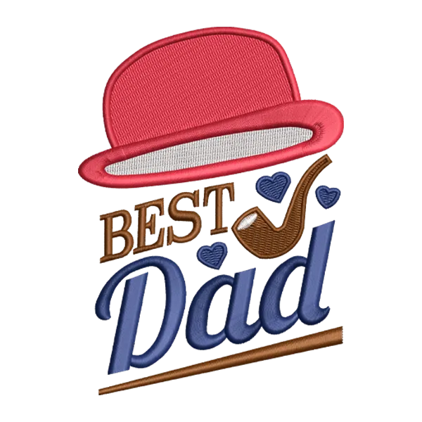 Best Dad Monogram