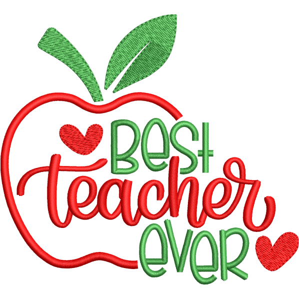 Best Teacher Ever Design