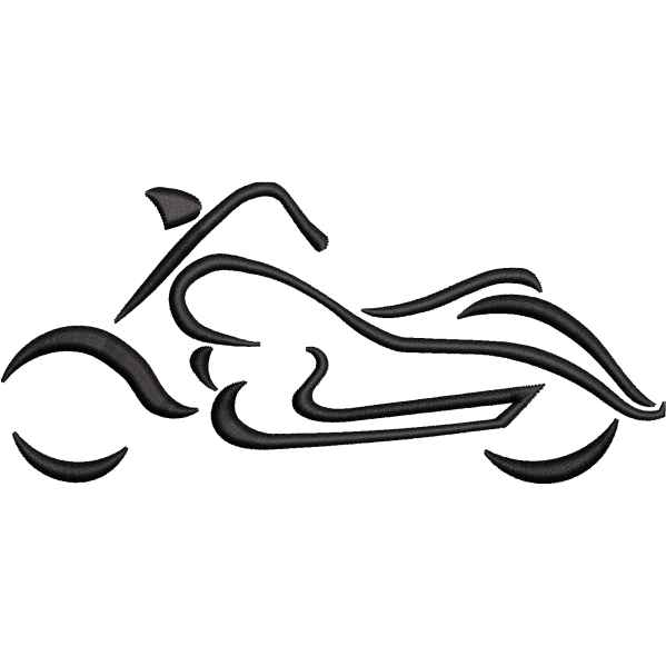 Outlined Bike Design