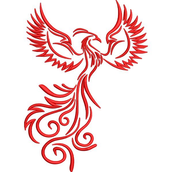 red bird design