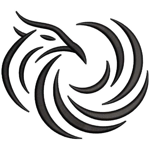 Beautiful Black Bird Design