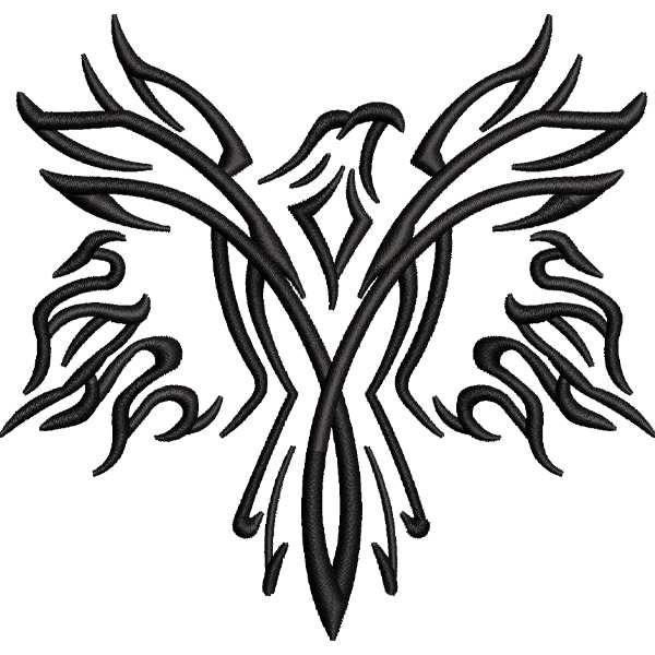 Fiery Wings Eagle Design