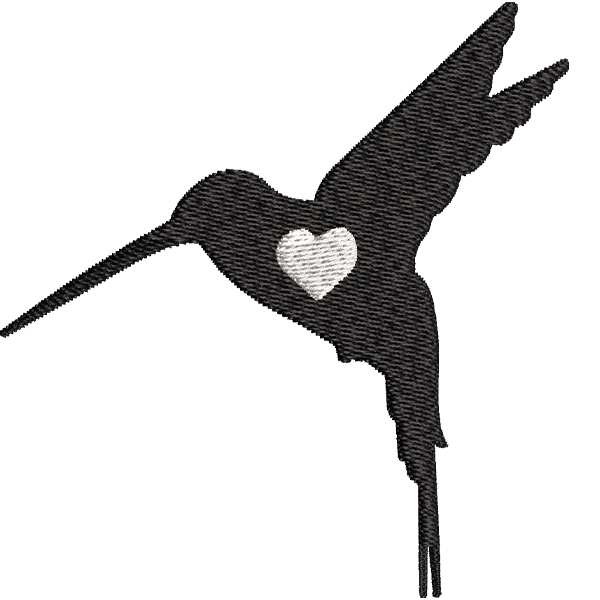 Lovely Black Sparrow Design