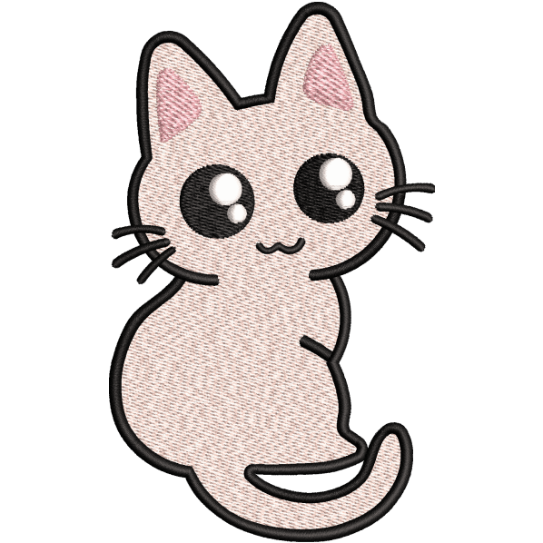 pink cat design