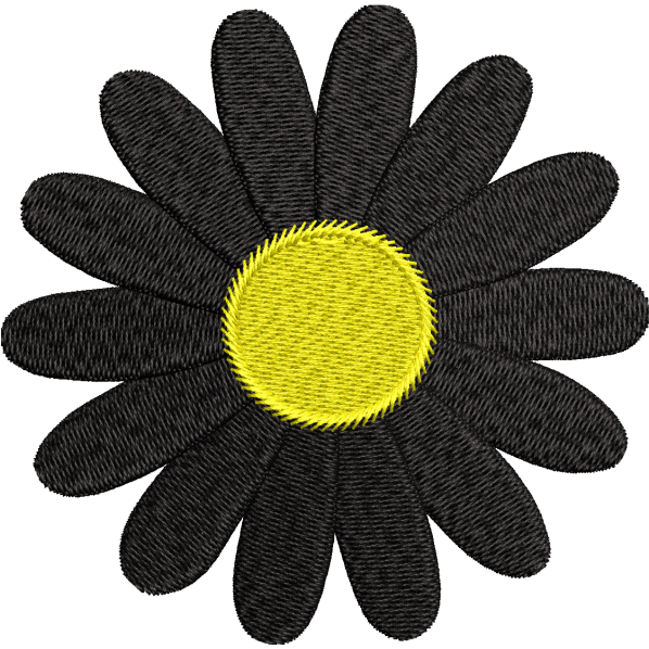 Black Sunflower Design