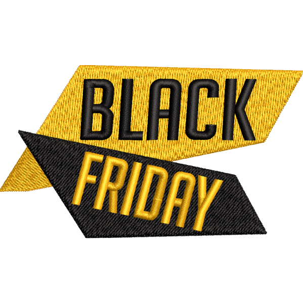 Black Friday Yellow Label Design