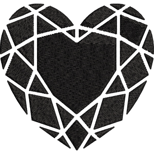 Geometric Heart Design