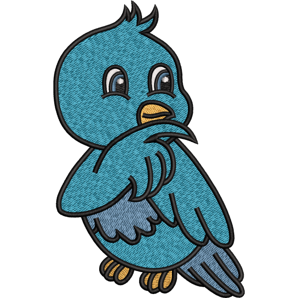 thinking bird design