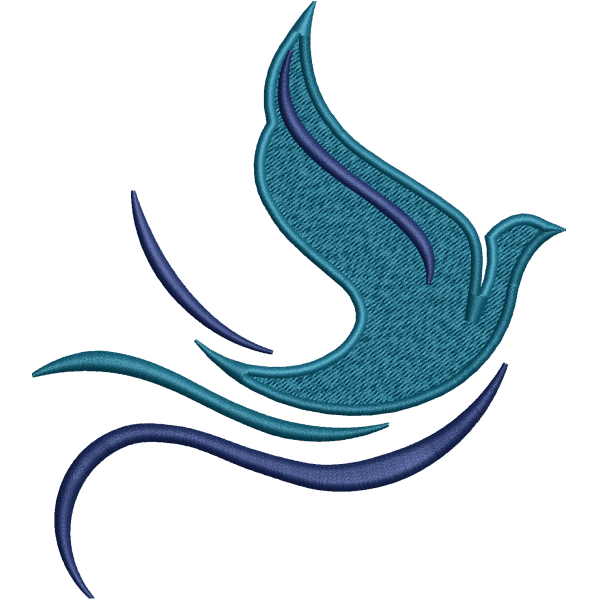 Bird Outline Embroidery Design