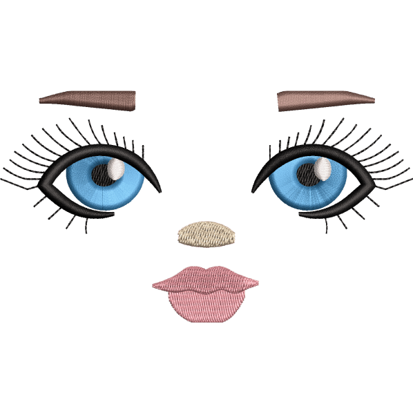 blue eyes design