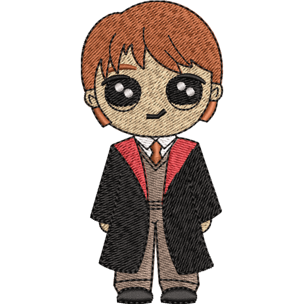 school boy embroidery design