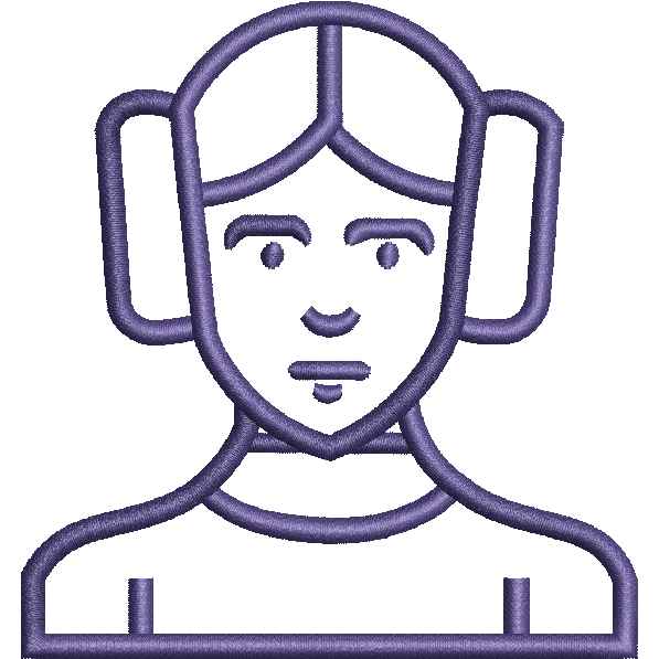 Boy Outline Design