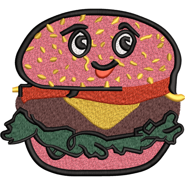 Face Burger Design