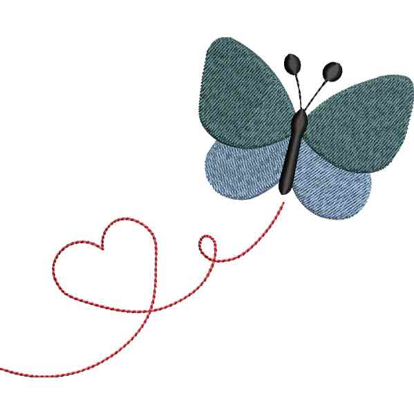Flying butterfly