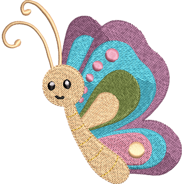 Butterfly Baby B Design