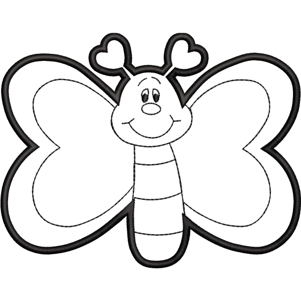 butterfly outline design