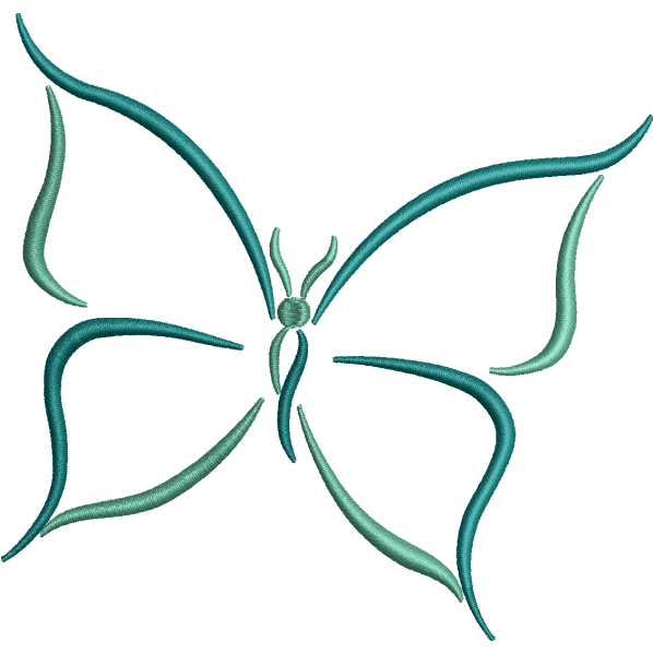 butterflies embroidery design