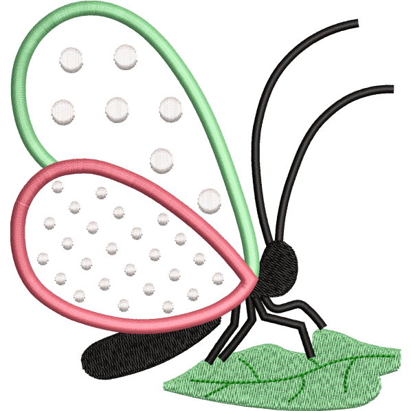 Butterfly On Leave Design
