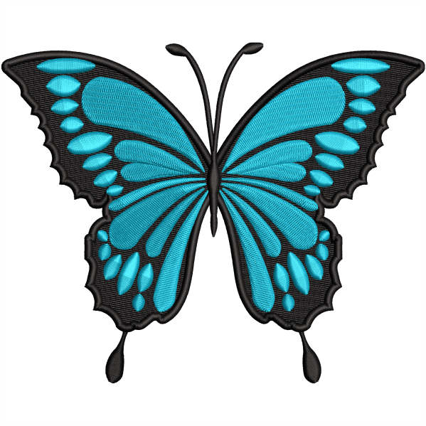 butterfly embroidery design
