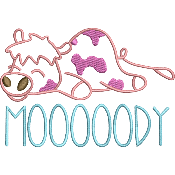 Moooody Cow Design