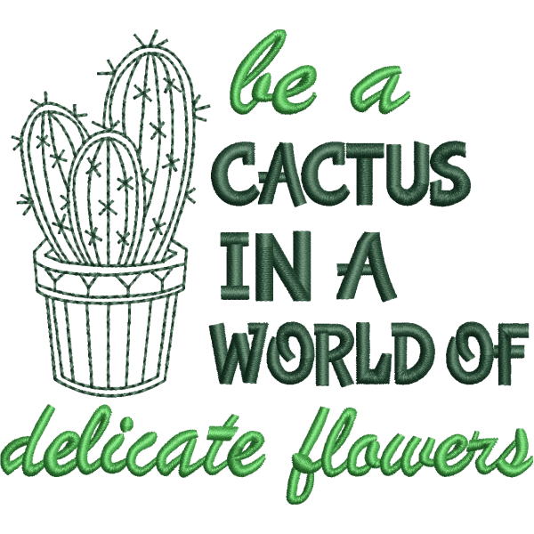 Be A Cactus Design