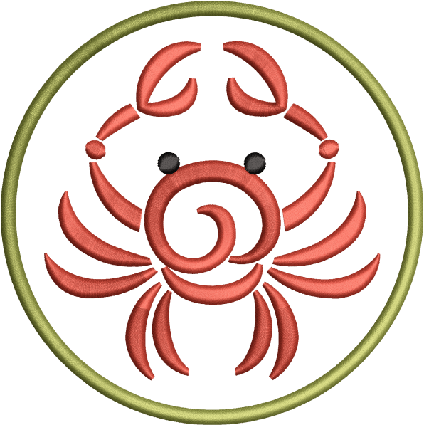 Cancer Embroidery Design
