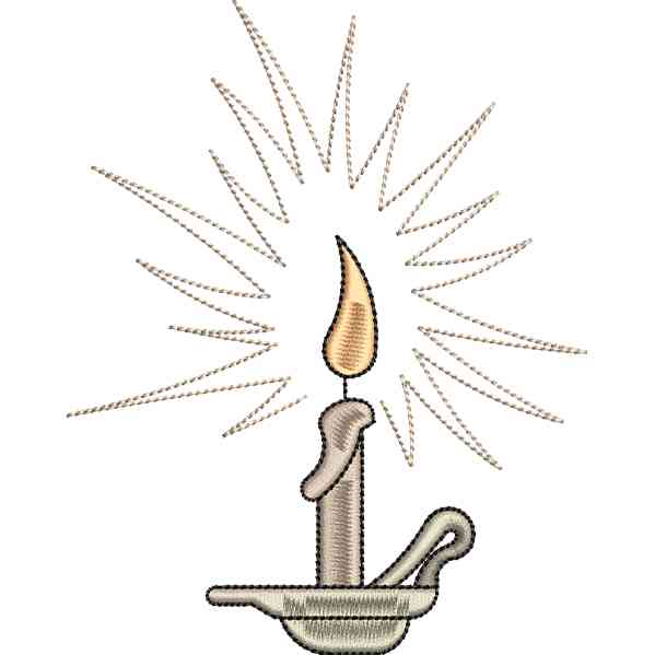 Glowing Candle Design
