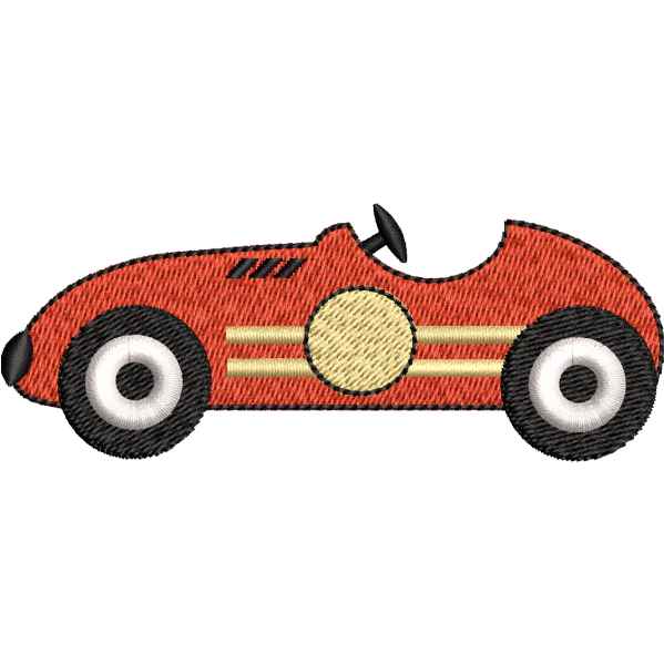 Red Sports Car Design